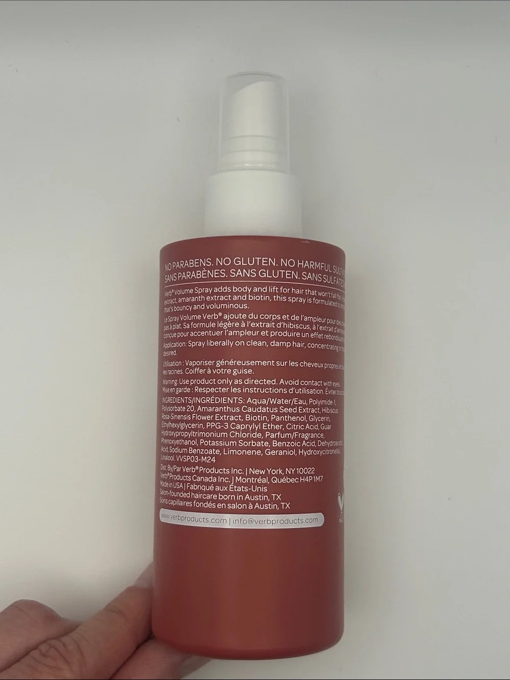 NEW Verb Lift Body Bounce Volume Spray